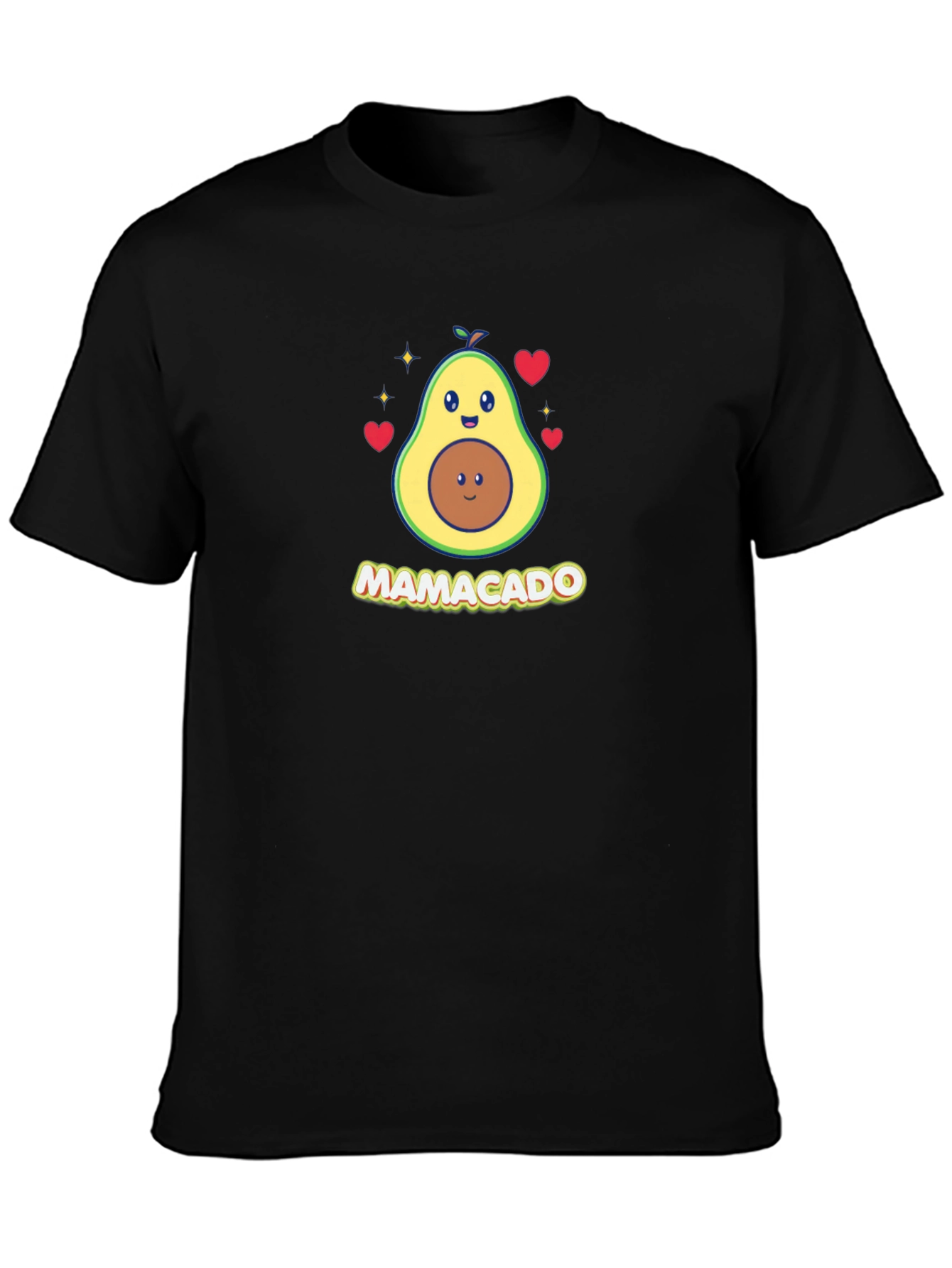 Mamacado Cute Avocado Mom Graphic T-Shirt