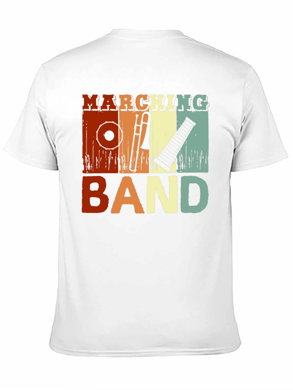 Marching Band Instrument Graphic Tee