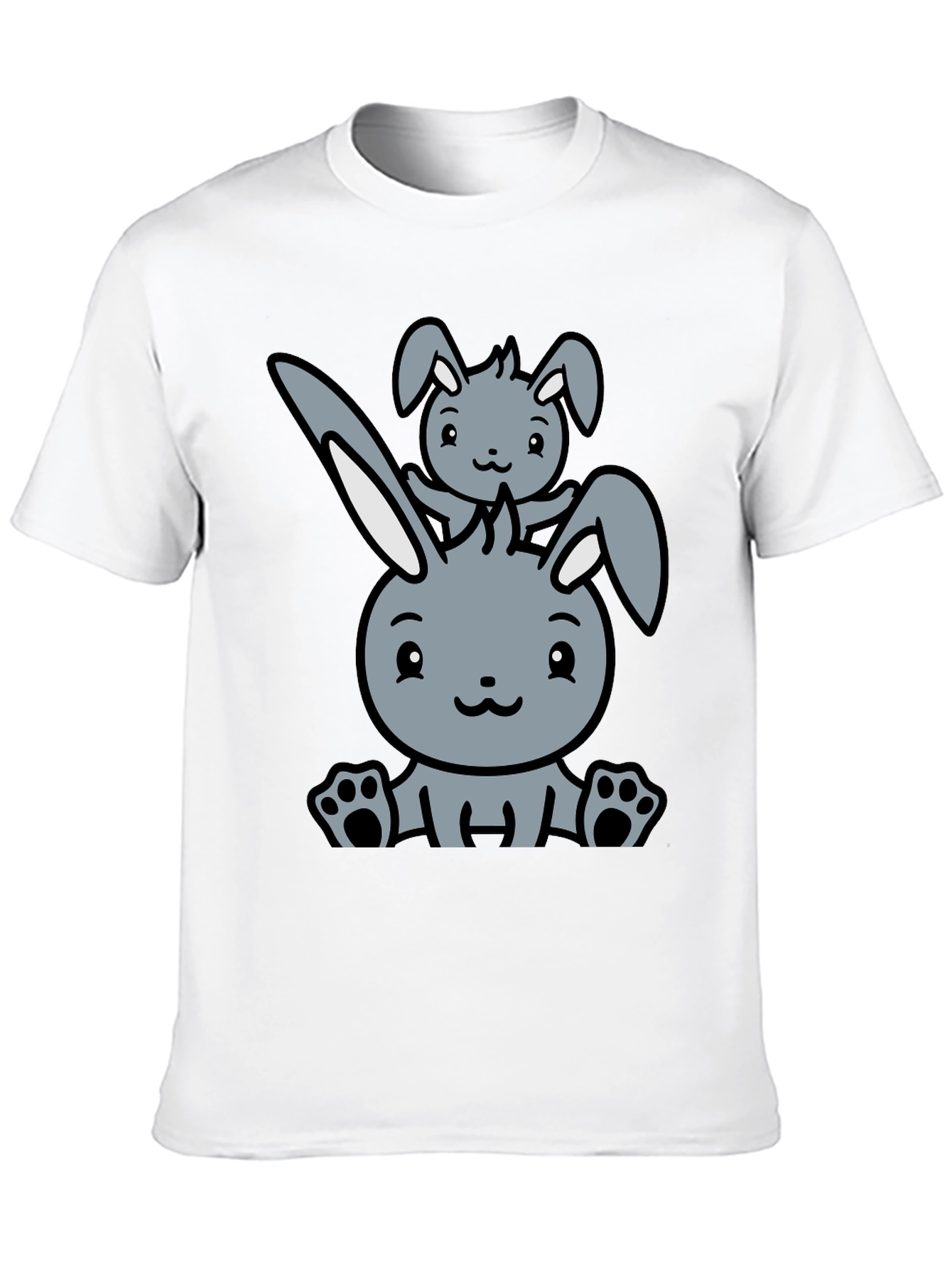 Cute Rabbit Graphic Tee