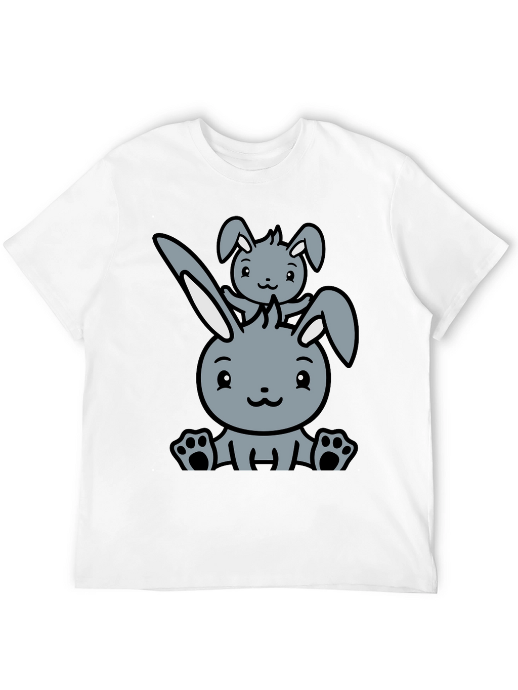 Cute Rabbit Graphic Tee