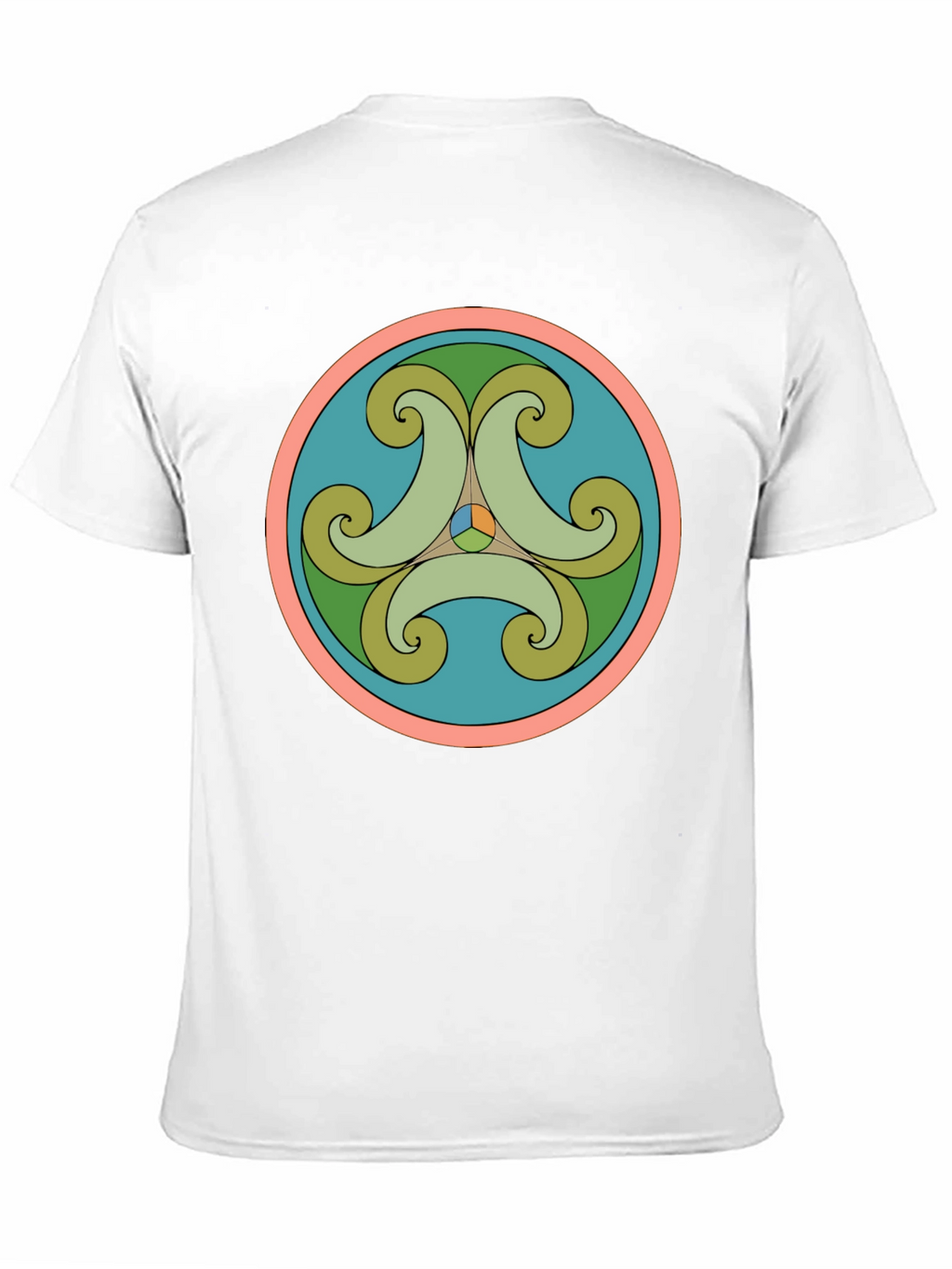 Geometric Circle Design T-Shirt