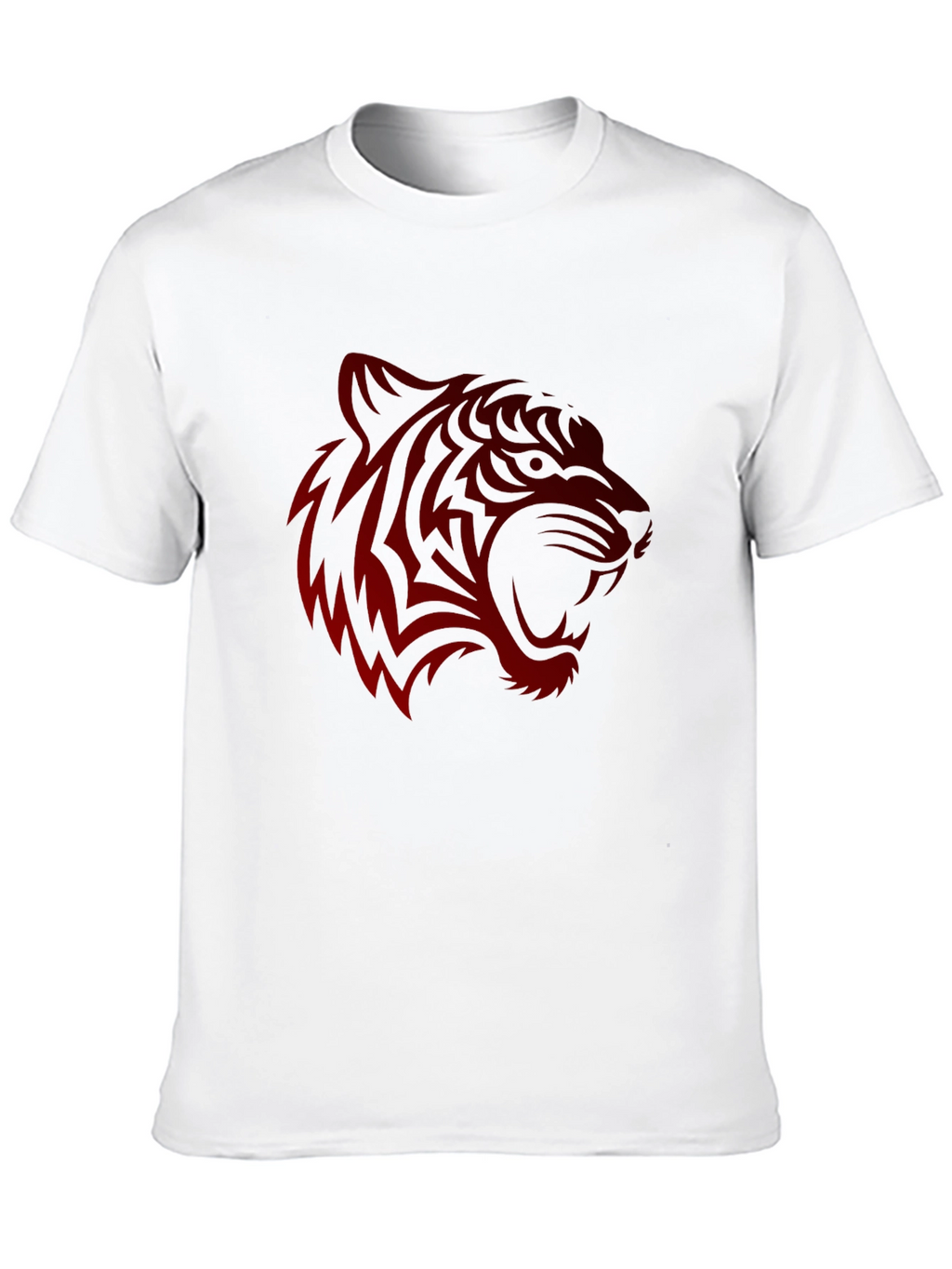 Bold Tiger Graphic Print Mens T-Shirt