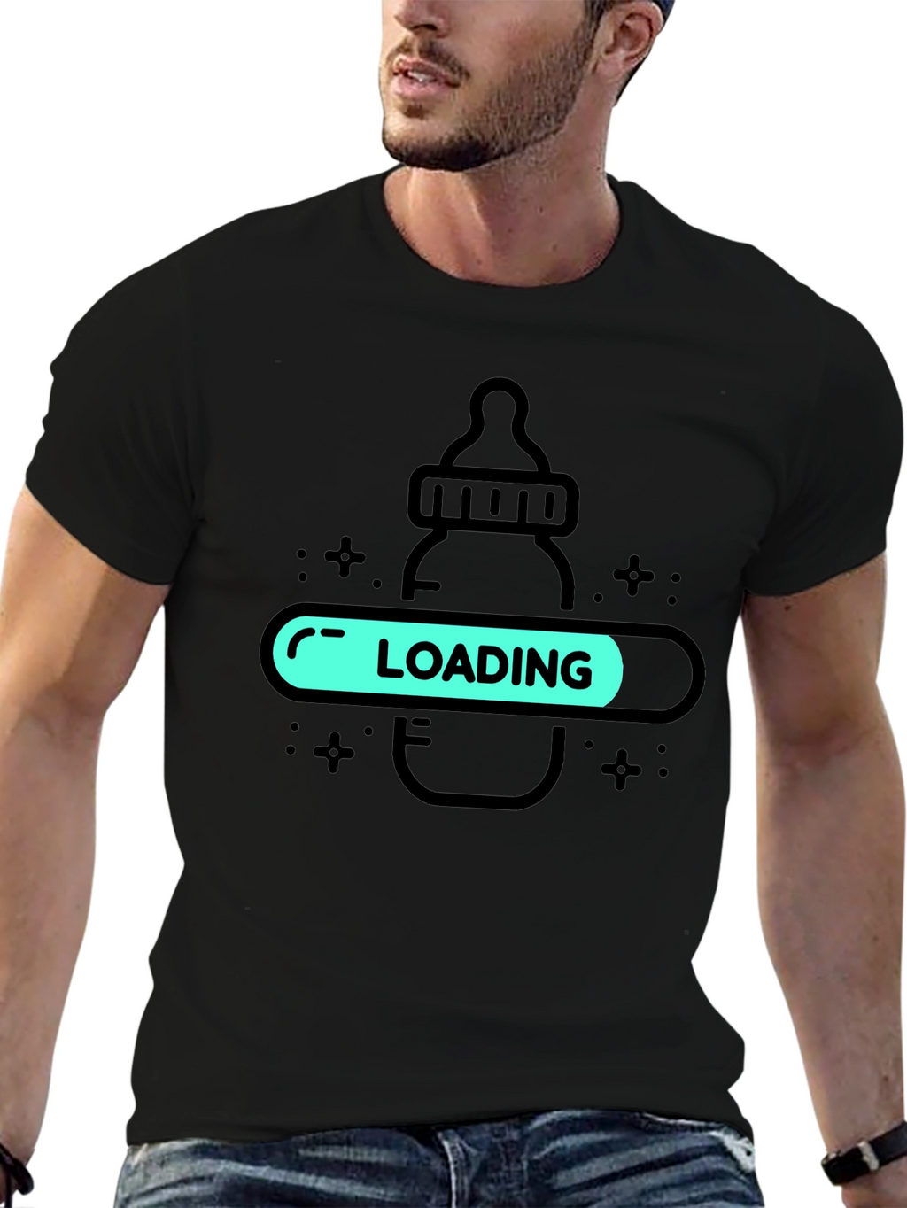 Baby Loading T-Shirt - Pregnancy Announcement Tee