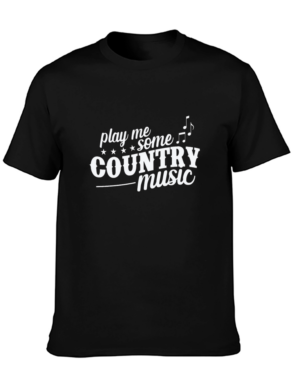 Play Me Some Country Music Graphic T-Shirt