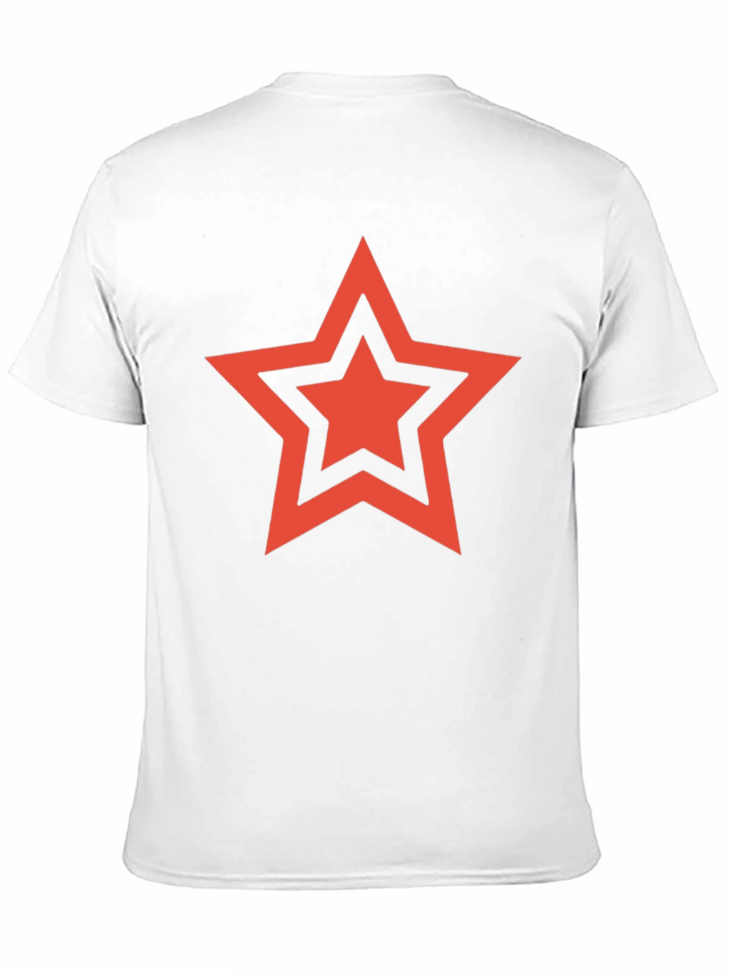Red Star Graphic Black T-Shirt