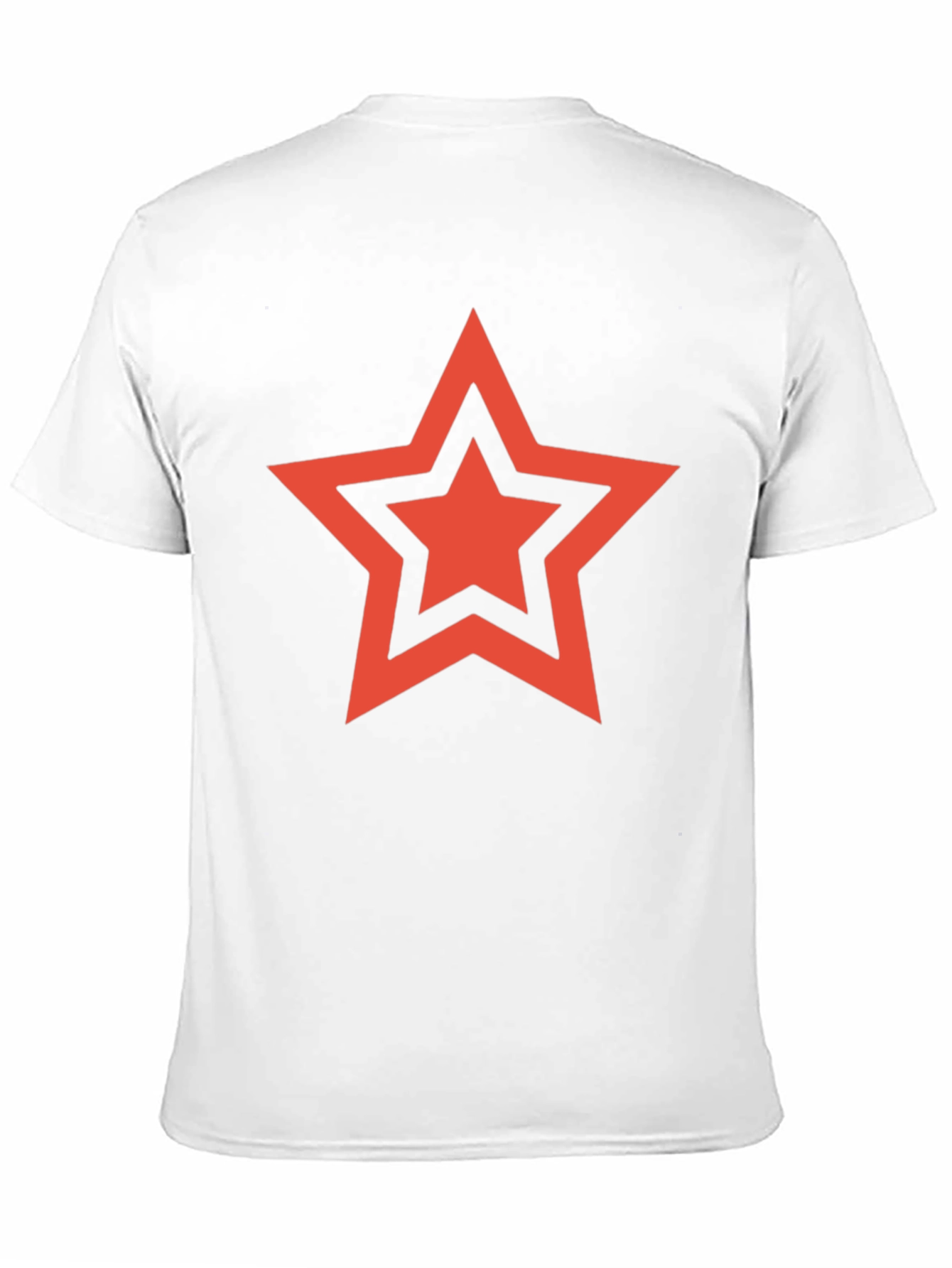 Red Star Graphic Black T-Shirt