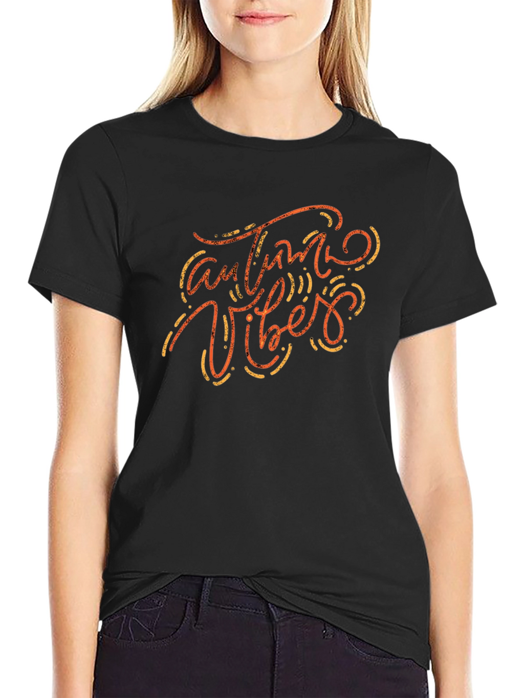 Autumn Vibes Graphic Tee - Fall Season Shirt