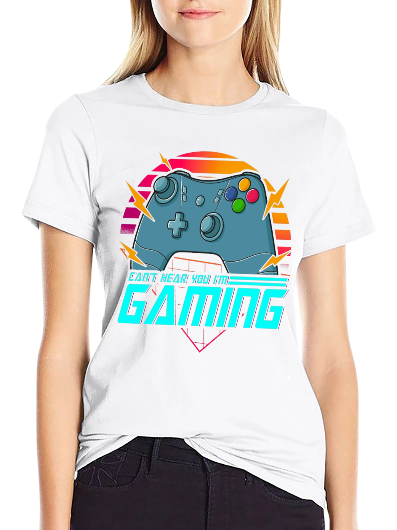 Cant Hear You Im Gaming T-Shirt