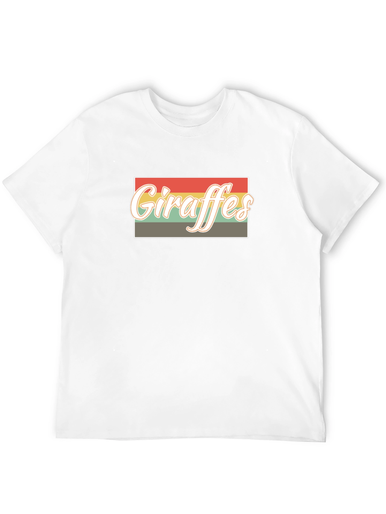 Retro Giraffes T-Shirt - Vintage Style Graphic Tee