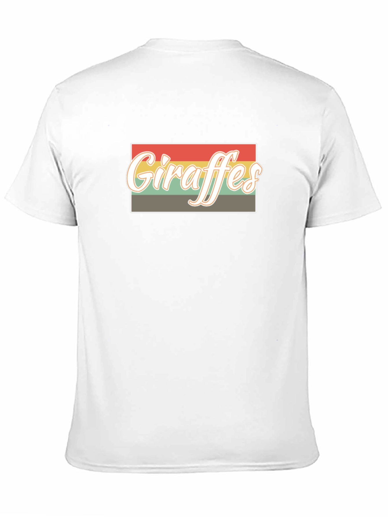 Retro Giraffes T-Shirt - Vintage Style Graphic Tee