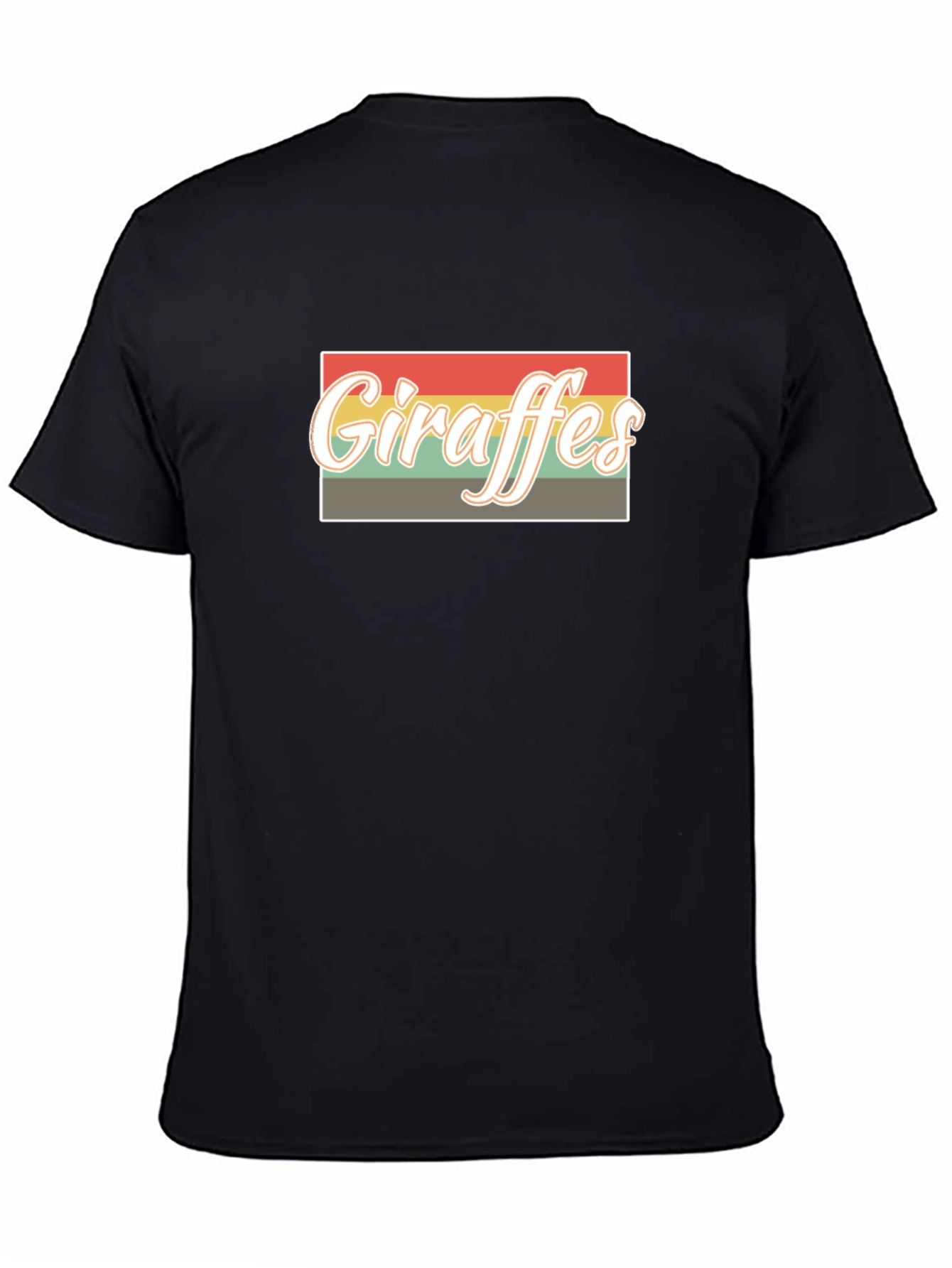 Retro Giraffes T-Shirt - Vintage Style Graphic Tee
