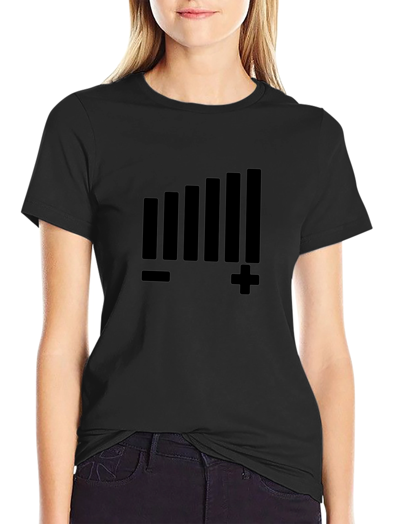 Volume Control Graphic Tee - Black T-Shirt