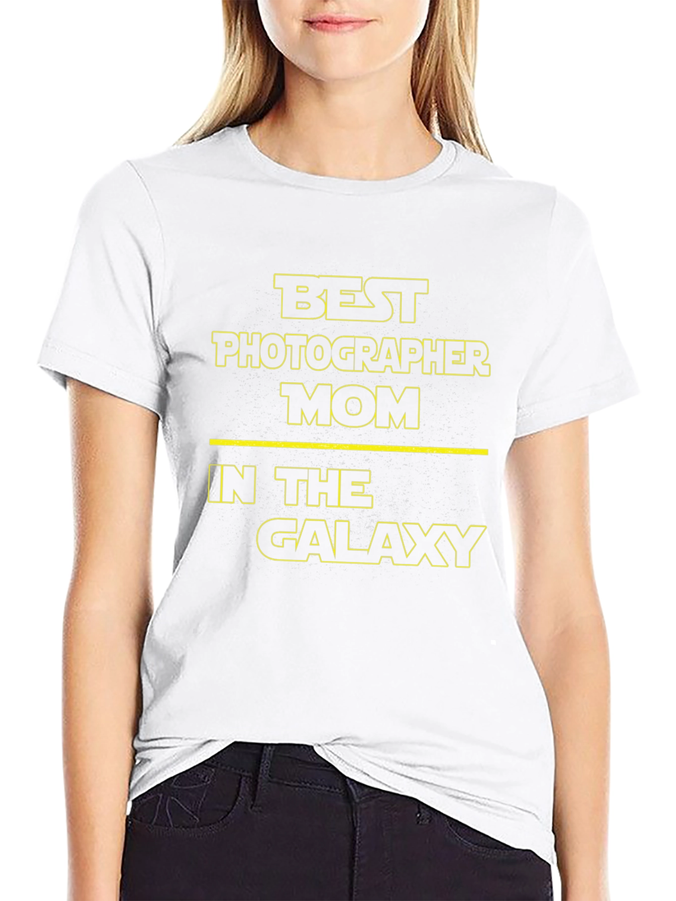 Best Photographer Mom in the Galaxy T-Shirt