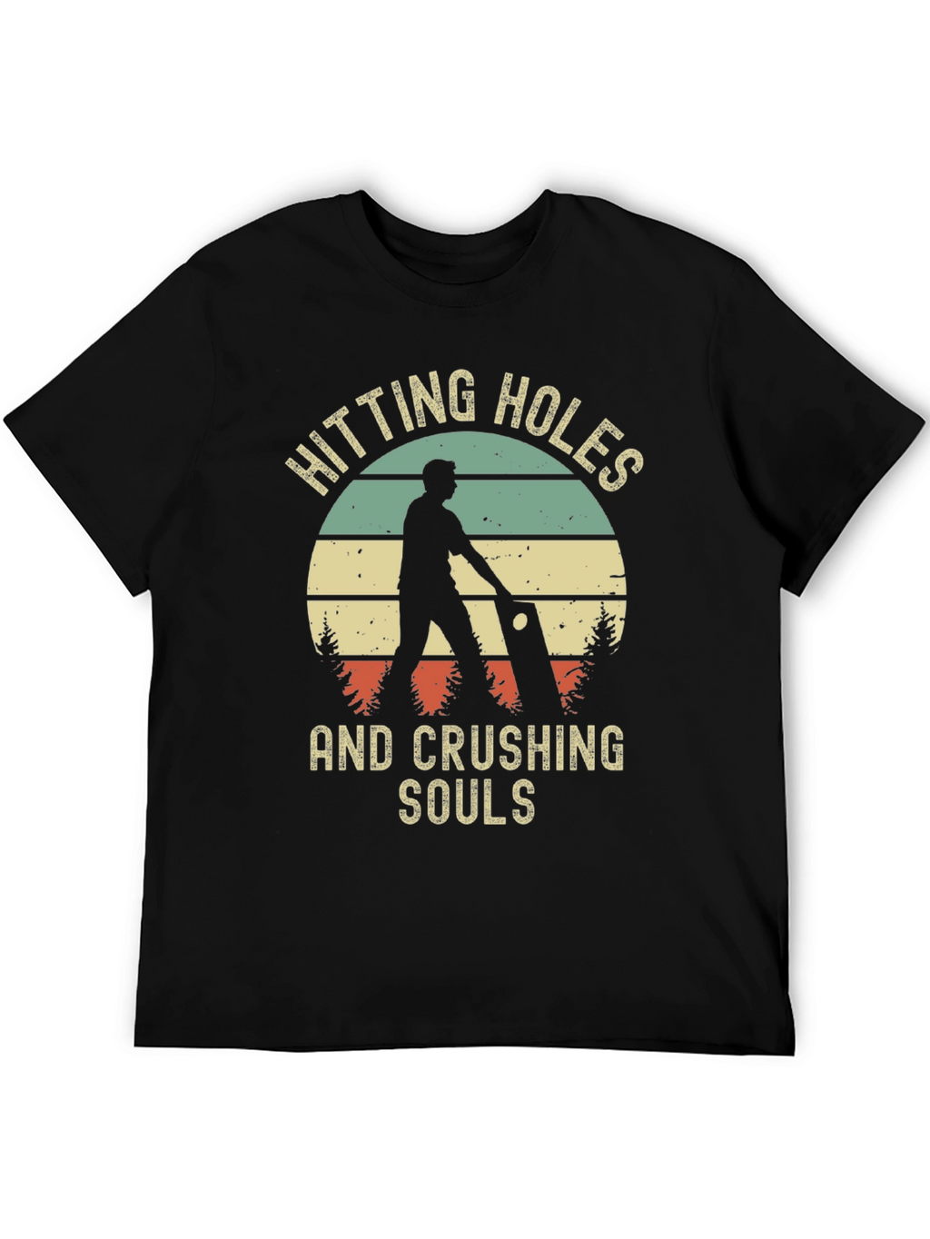 Hitting Holes and Crushing Souls Graphic Tee