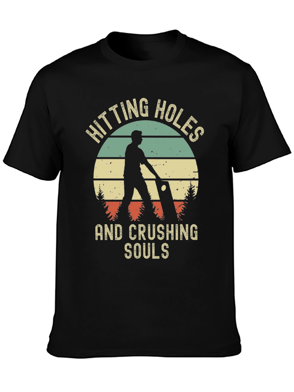 Hitting Holes and Crushing Souls Graphic Tee