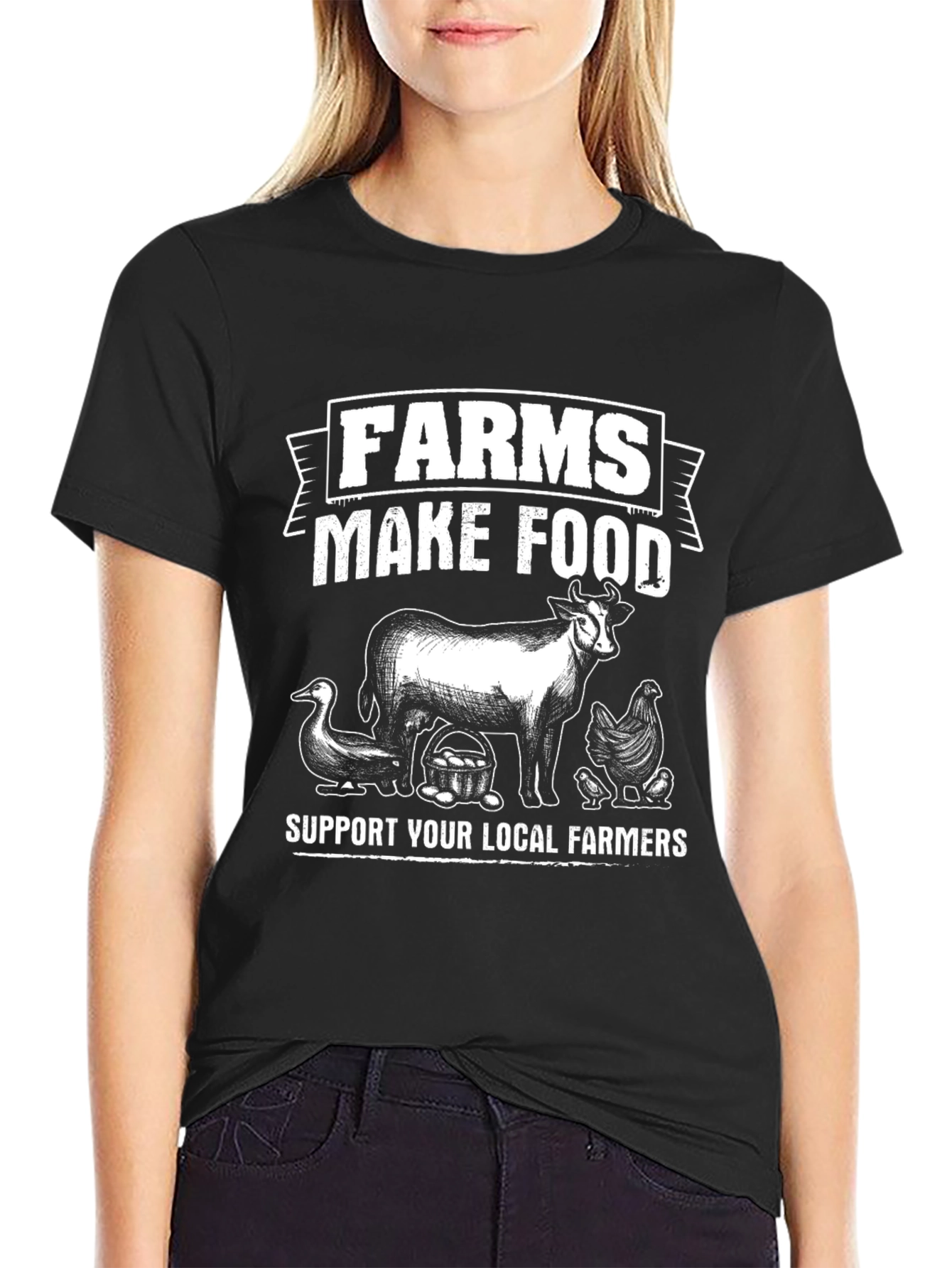 Farms Make Food T-Shirt