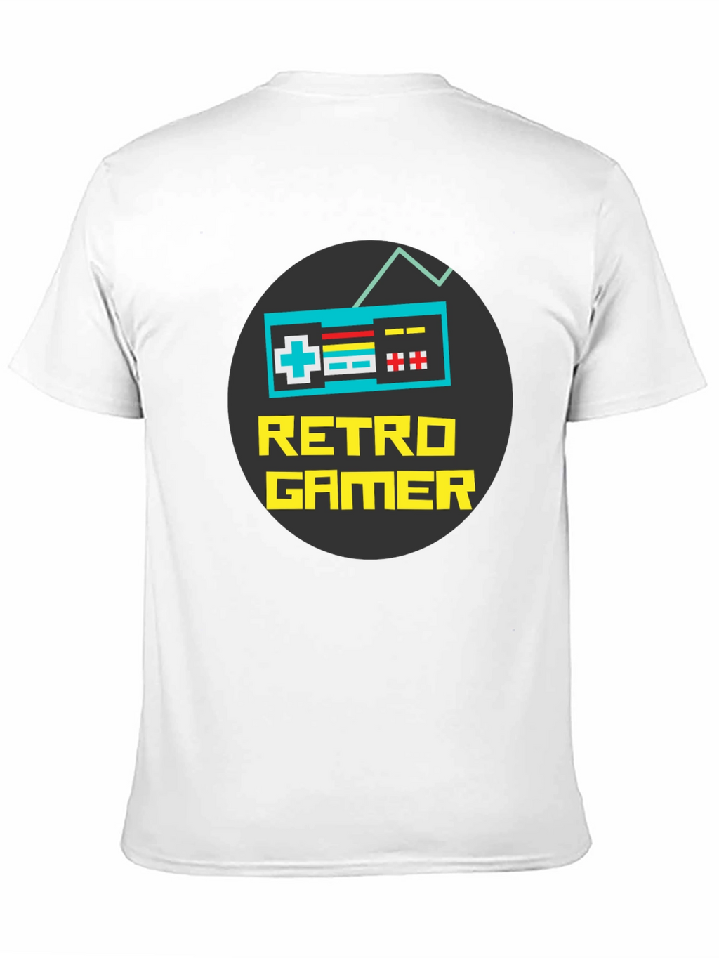Retro Gamer Graphic T-Shirt - Classic Console Style