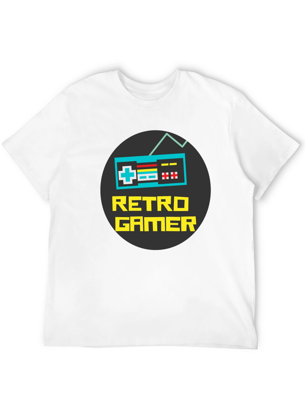 Retro Gamer Graphic T-Shirt - Classic Console Style