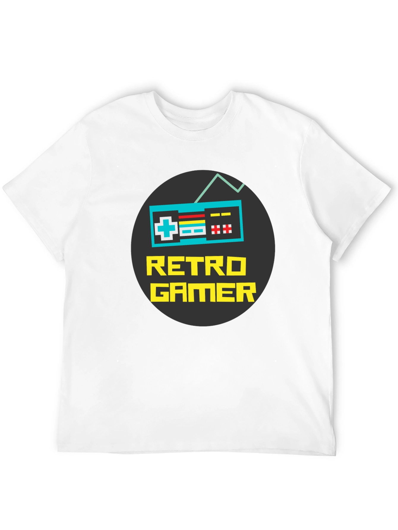 Retro Gamer Graphic T-Shirt - Classic Console Style