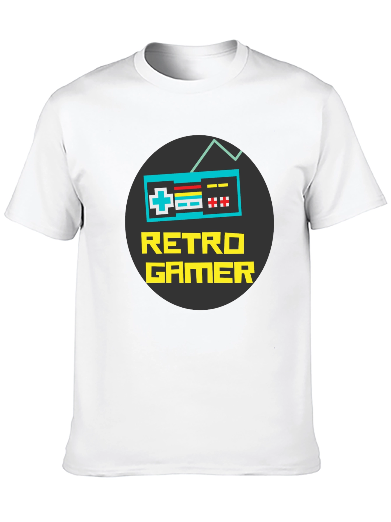 Retro Gamer Graphic T-Shirt - Classic Console Style