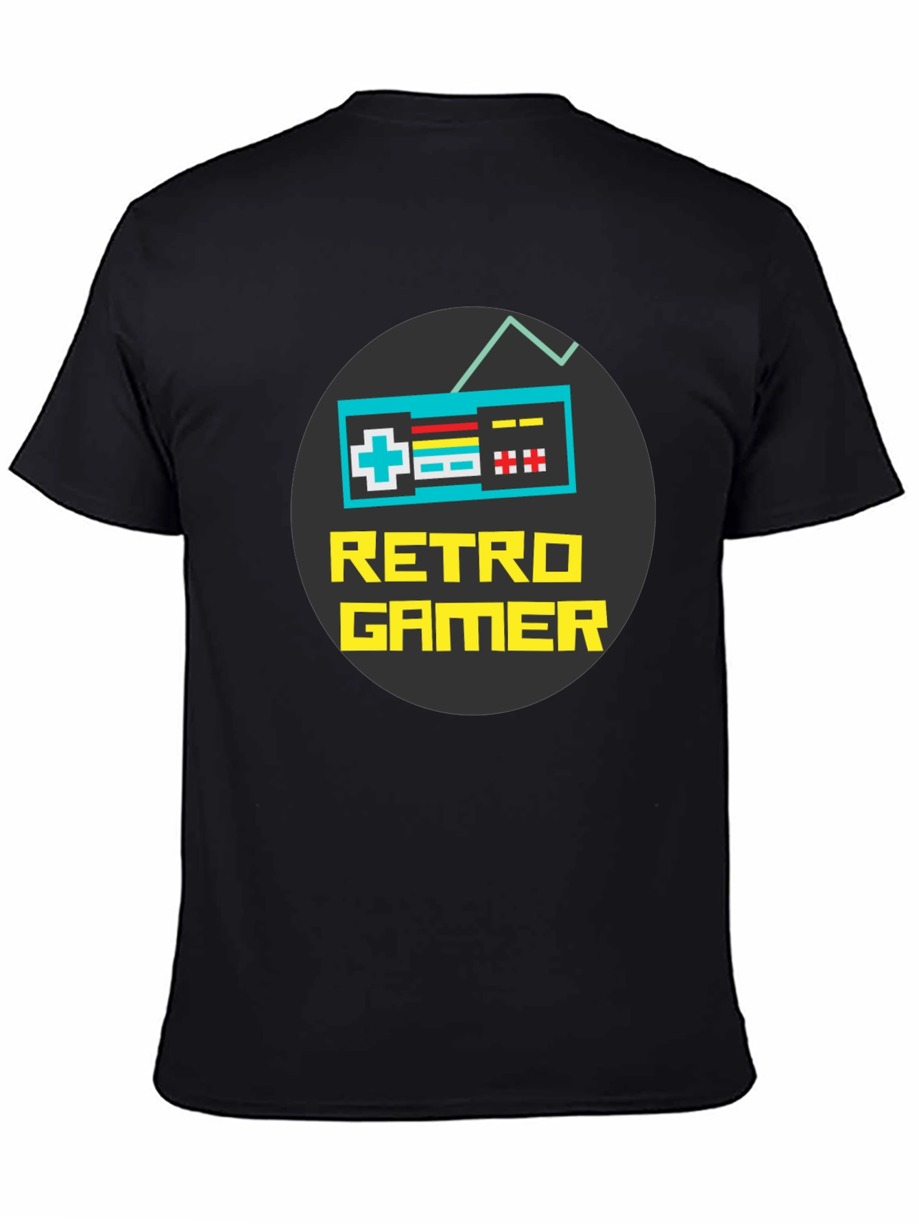 Retro Gamer Graphic T-Shirt - Classic Console Style