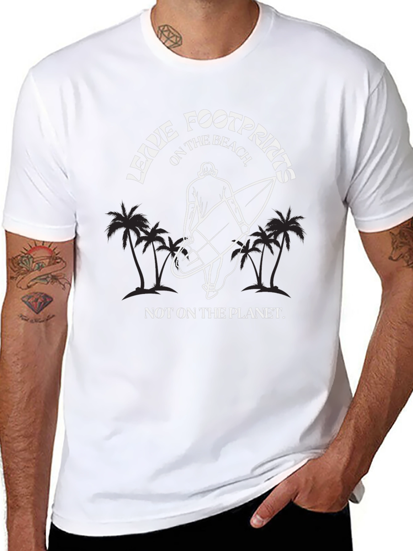 Eco-Friendly Beach T-Shirt