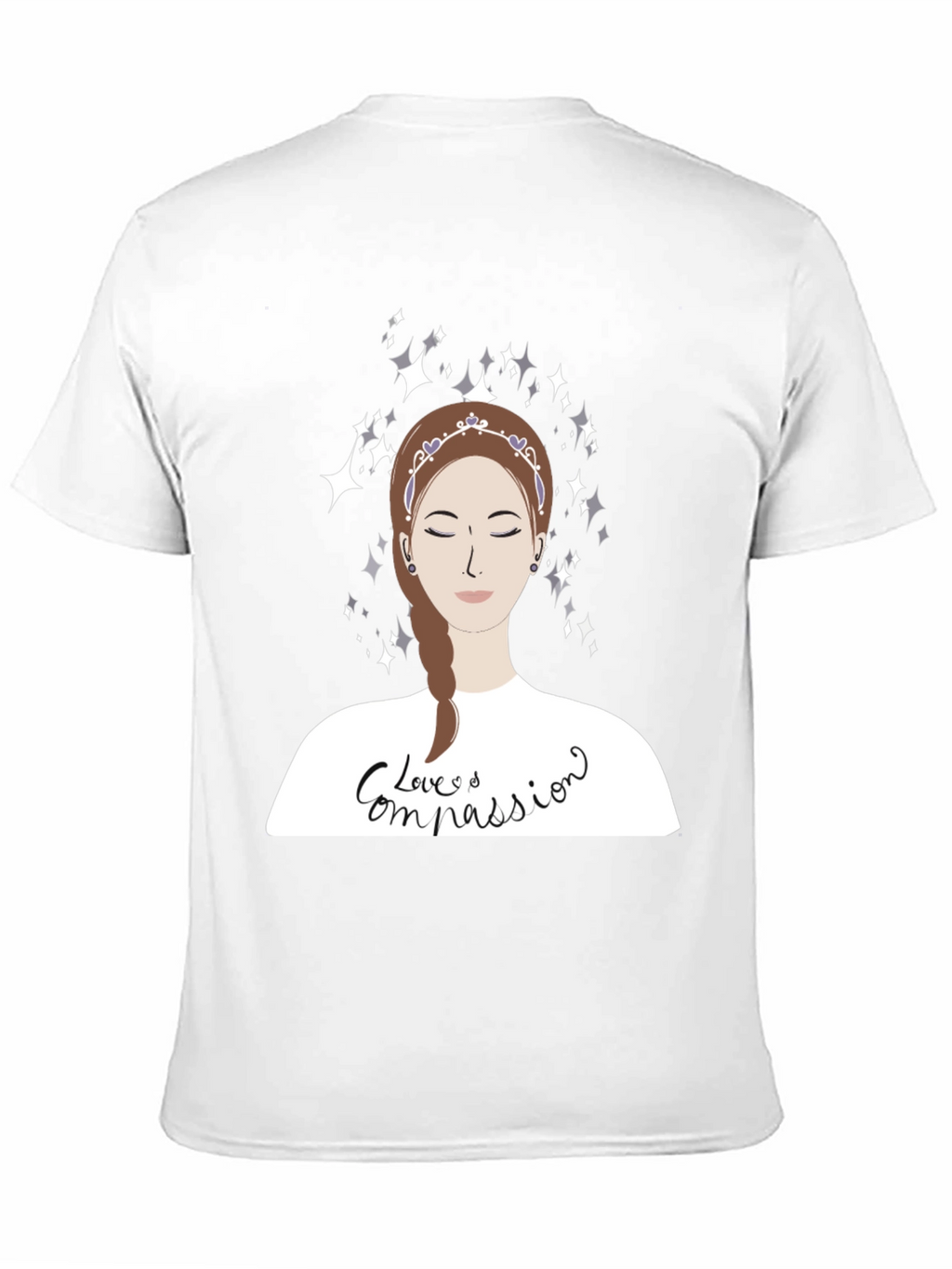 Love is Compassion Graphic Tee - Black T-Shirt
