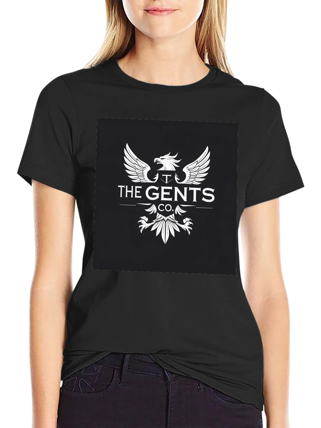 The Gents Co. Black Graphic T-Shirt