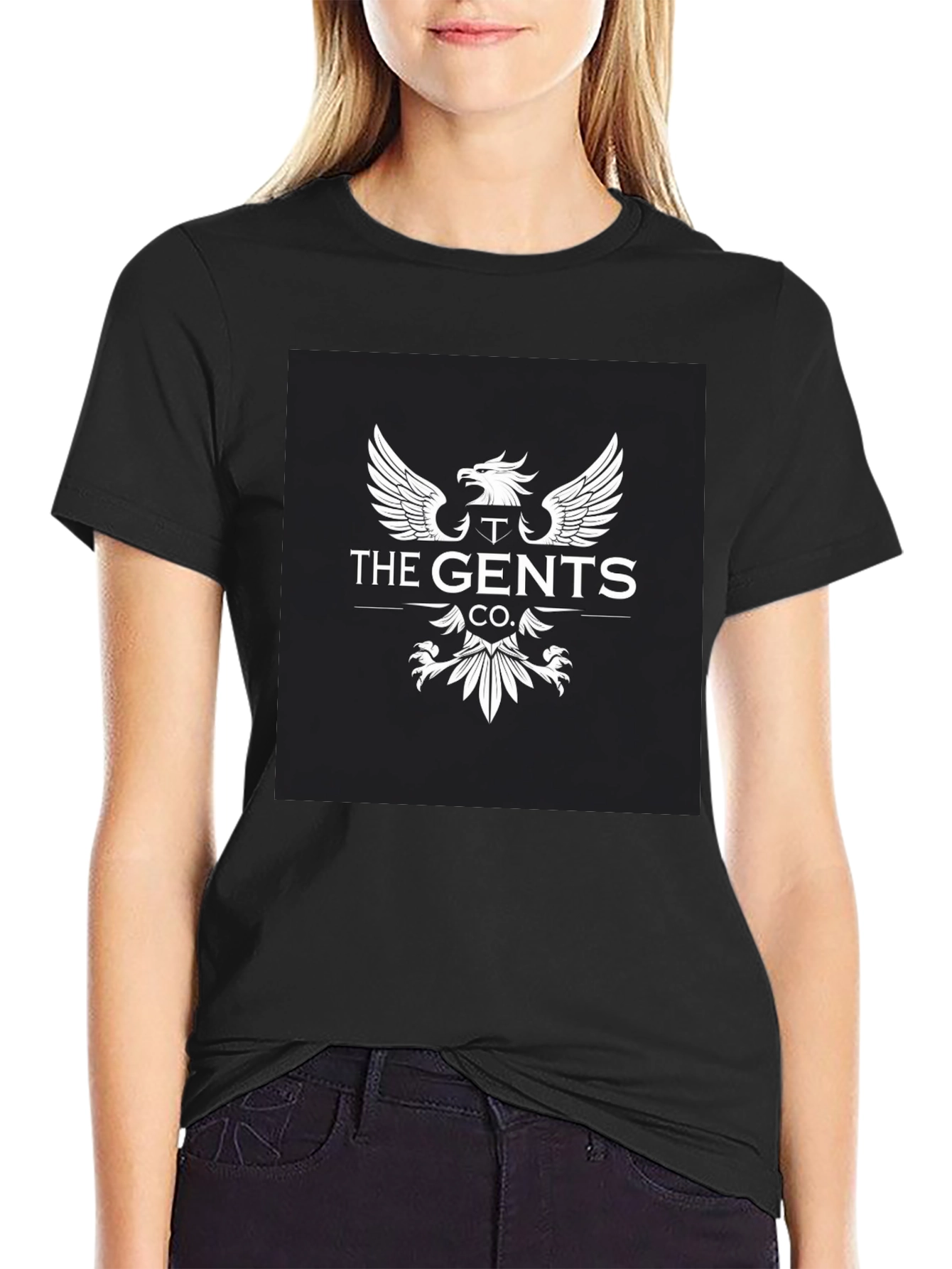 The Gents Co. Black Graphic T-Shirt