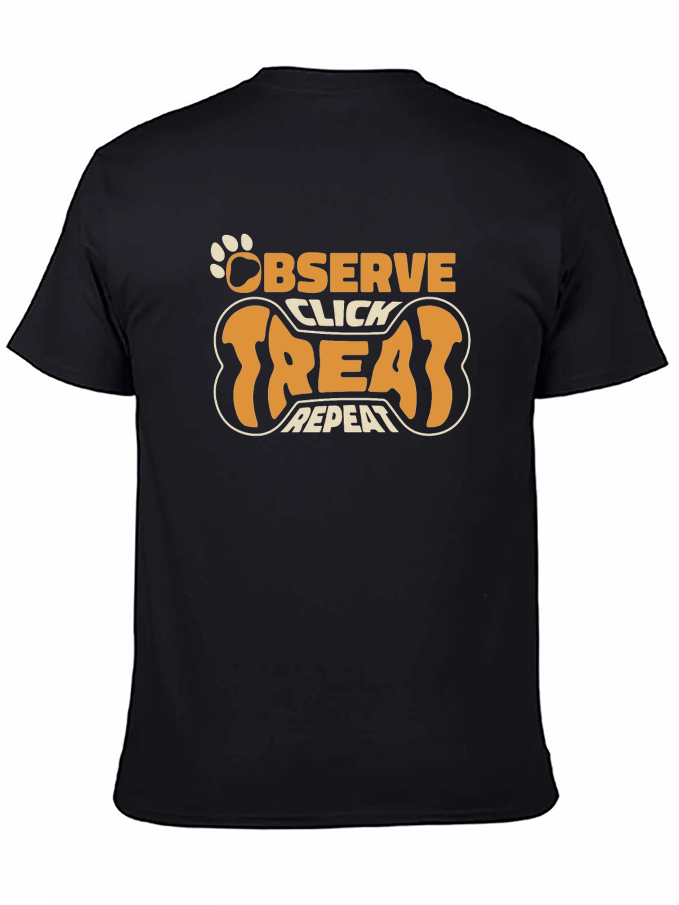 Observe Click Treat Repeat Dog Trainer T-Shirt