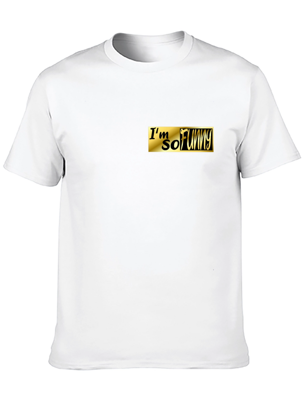 Im So Funny Black Graphic Tee