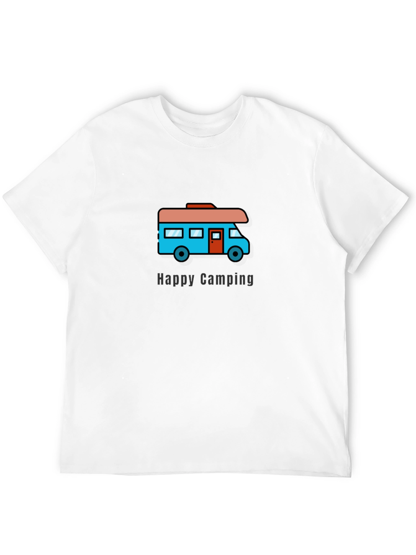 Happy Camping RV Graphic T-Shirt