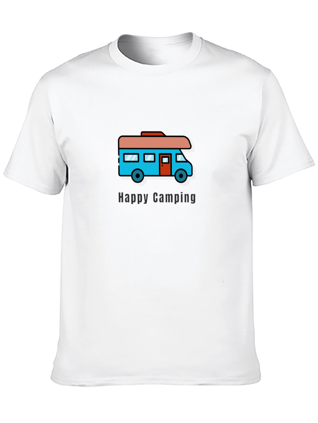 Happy Camping RV Graphic T-Shirt