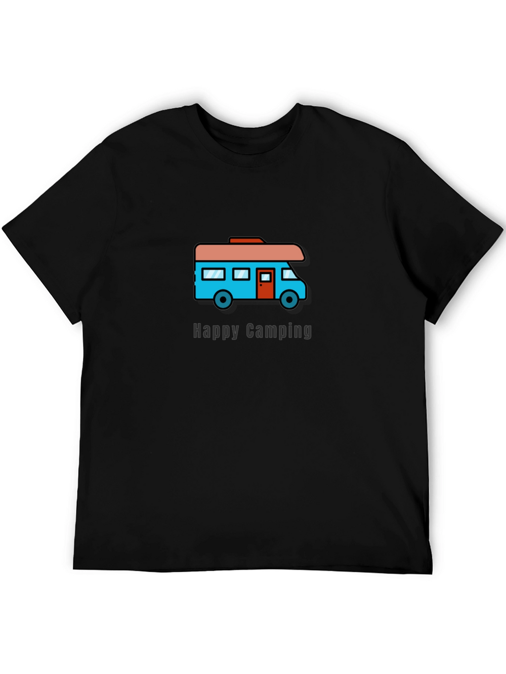 Happy Camping RV Graphic T-Shirt