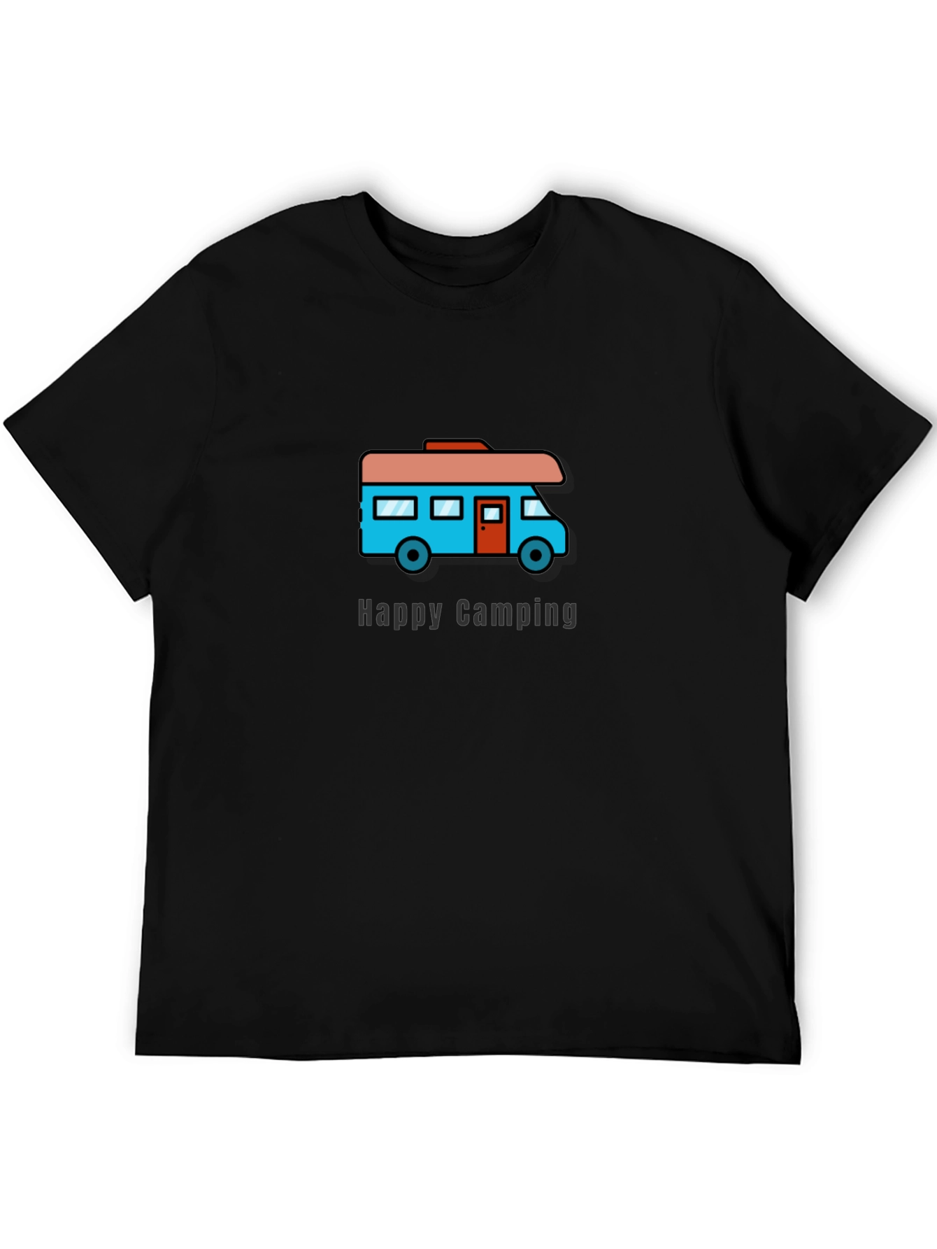 Happy Camping RV Graphic T-Shirt