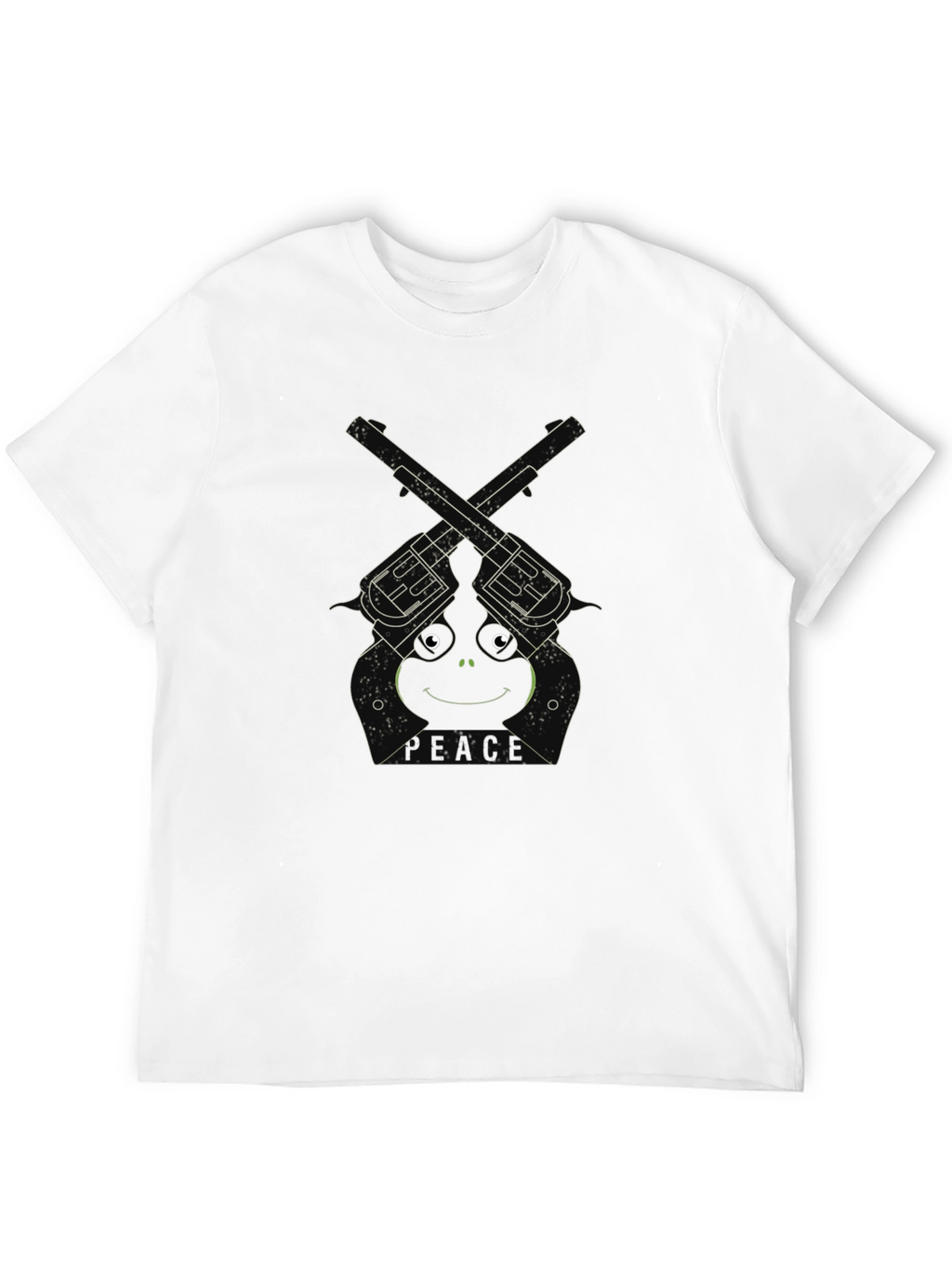 Frog Peace Revolver Graphic T-Shirt