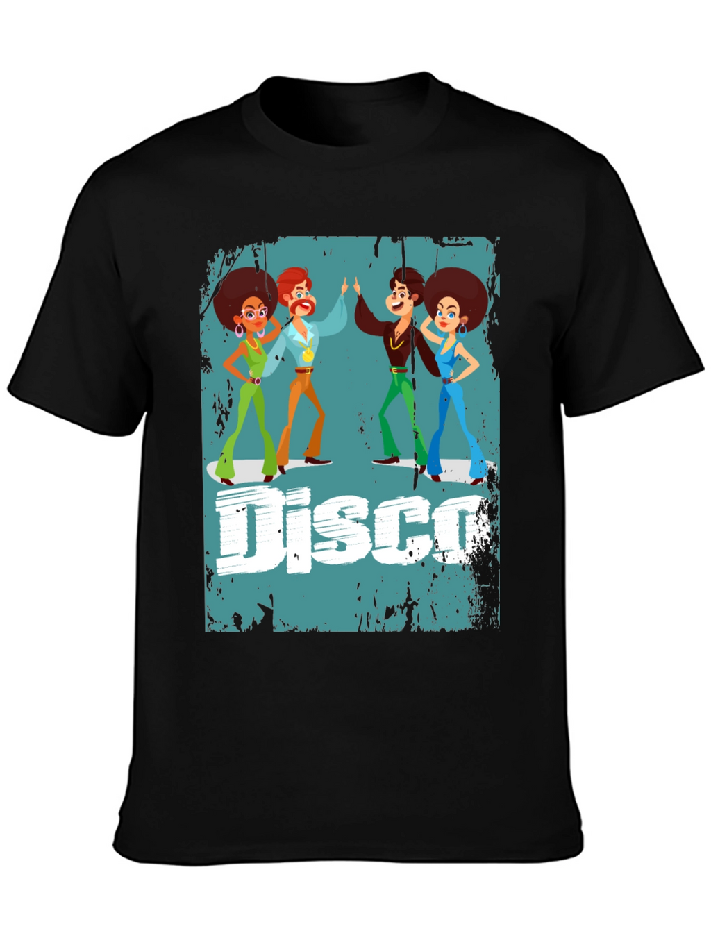Retro Disco Graphic T-Shirt
