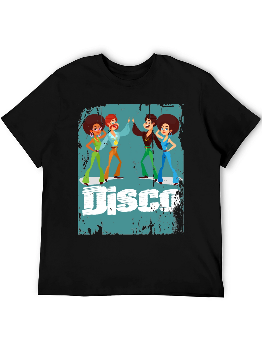 Retro Disco Graphic T-Shirt