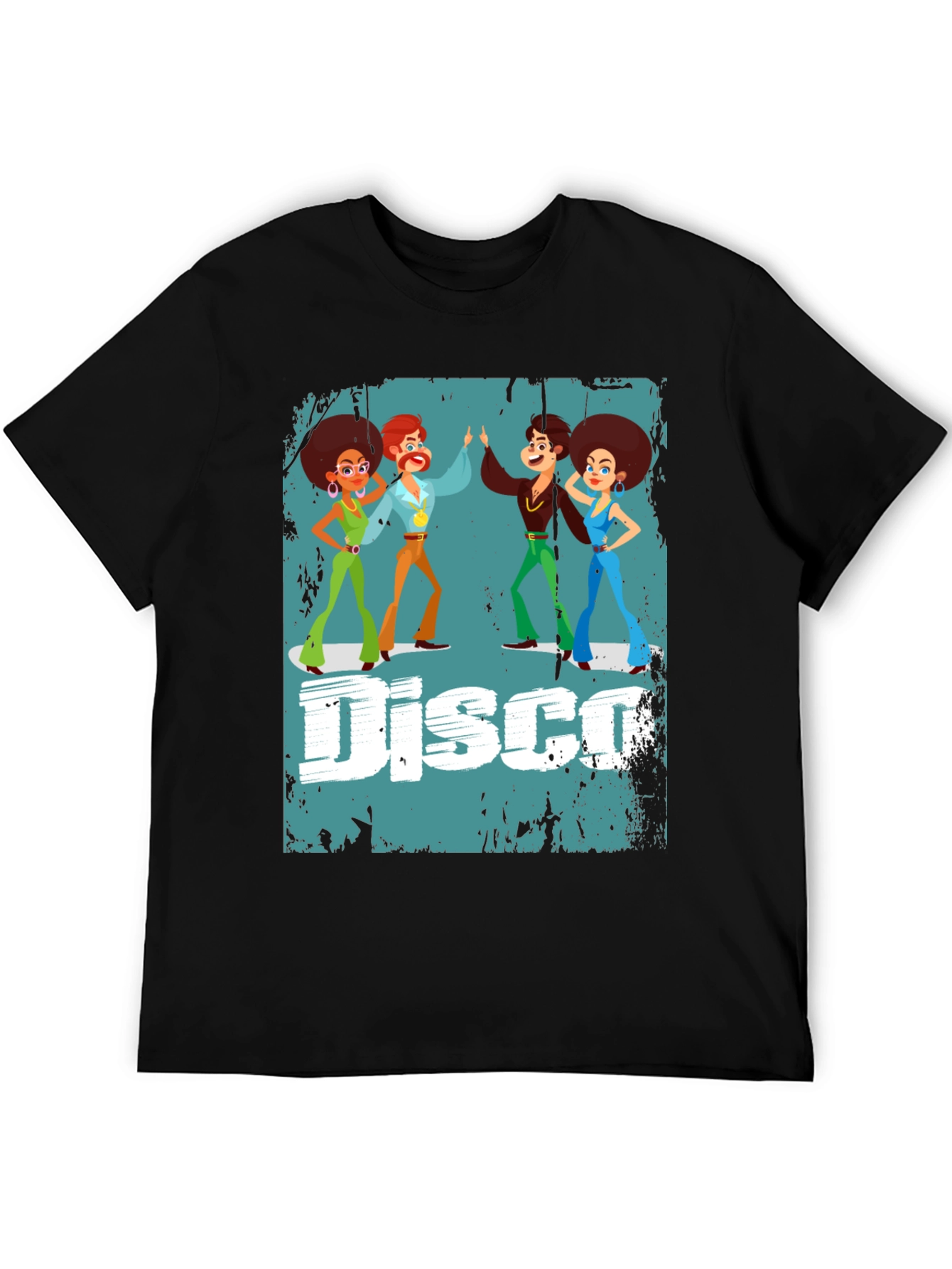 Retro Disco Graphic T-Shirt