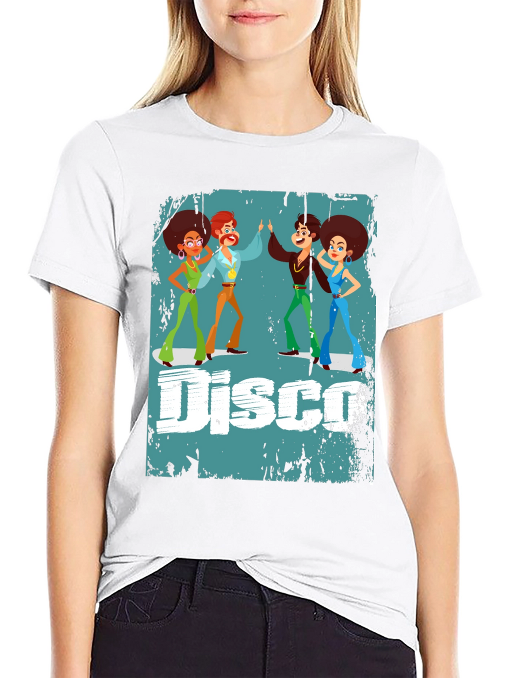 Retro Disco Graphic T-Shirt