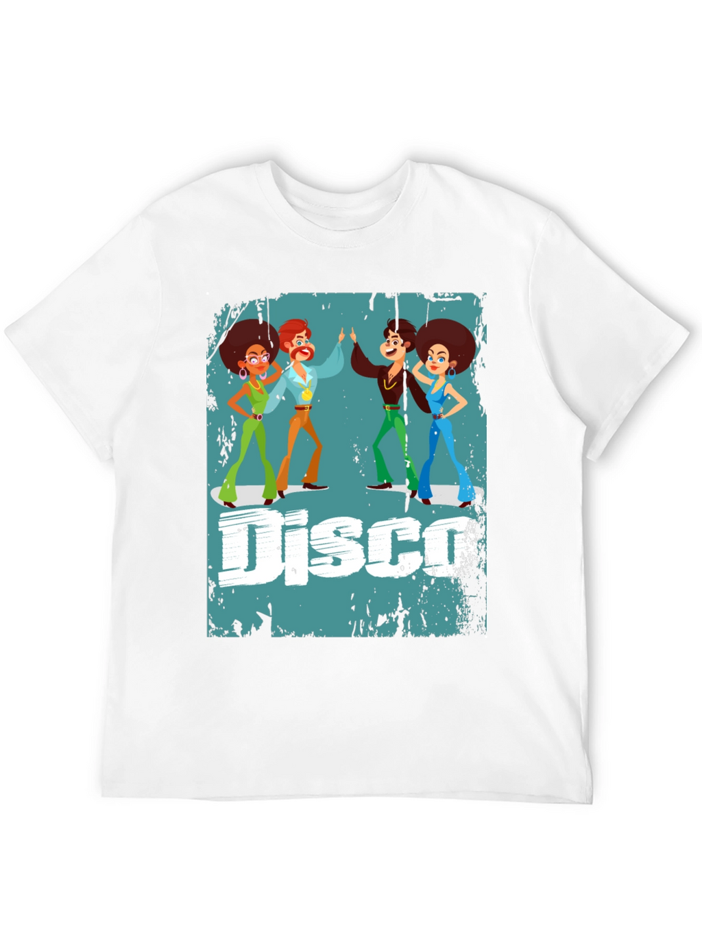 Retro Disco Graphic T-Shirt