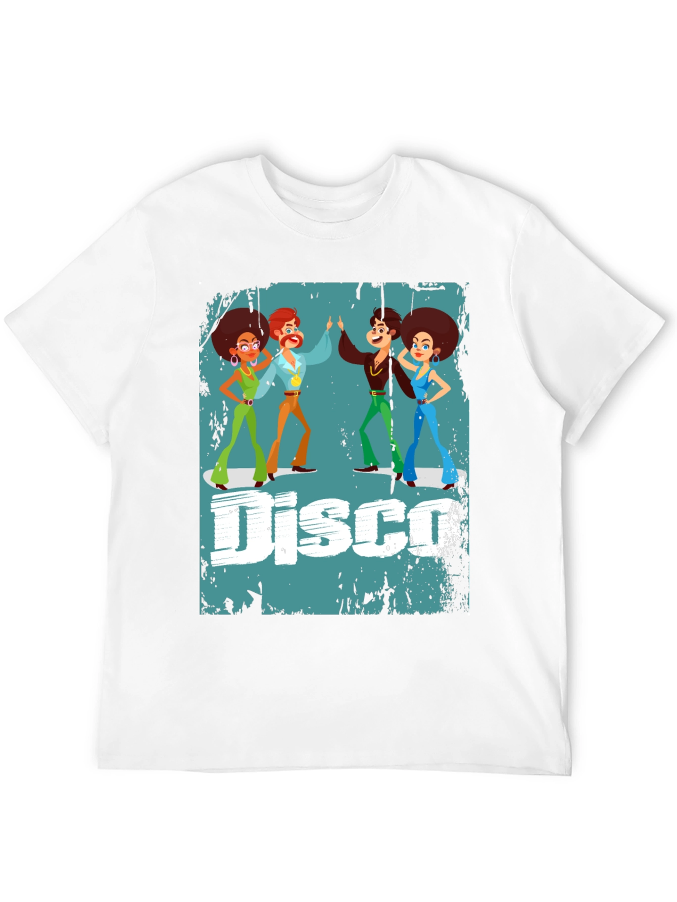 Retro Disco Graphic T-Shirt