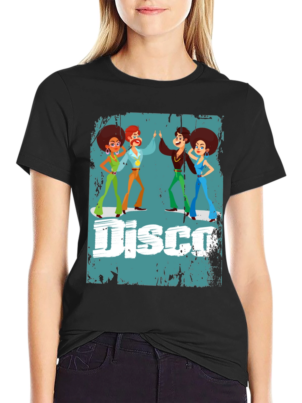 Retro Disco Graphic T-Shirt