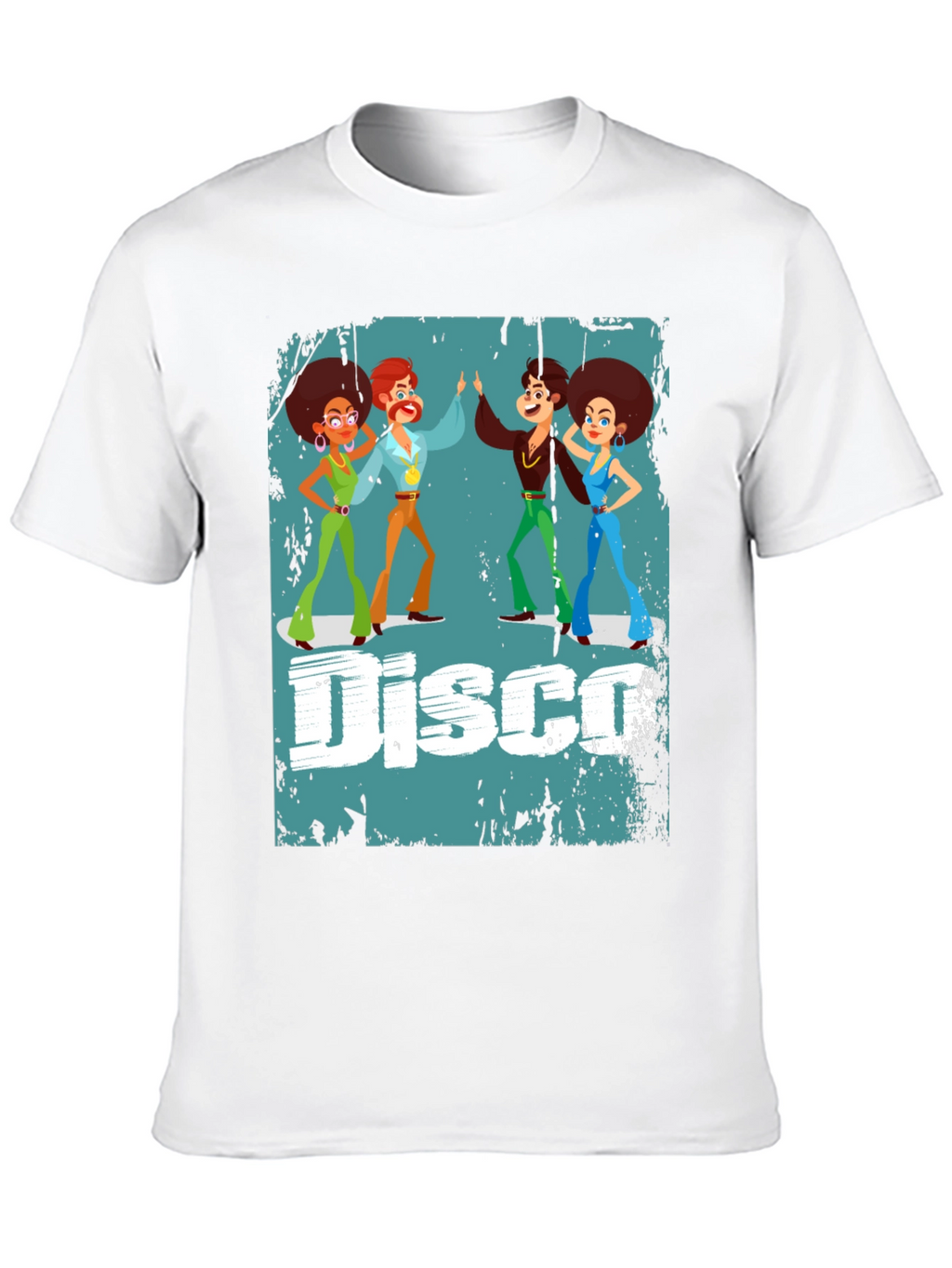 Retro Disco Graphic T-Shirt