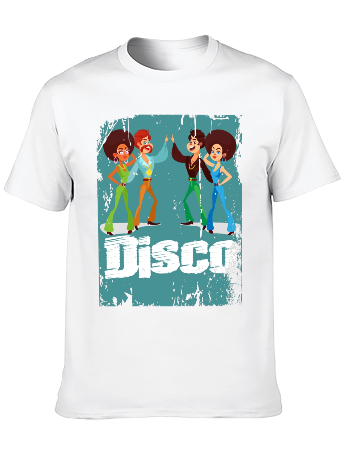 Retro Disco Graphic T-Shirt
