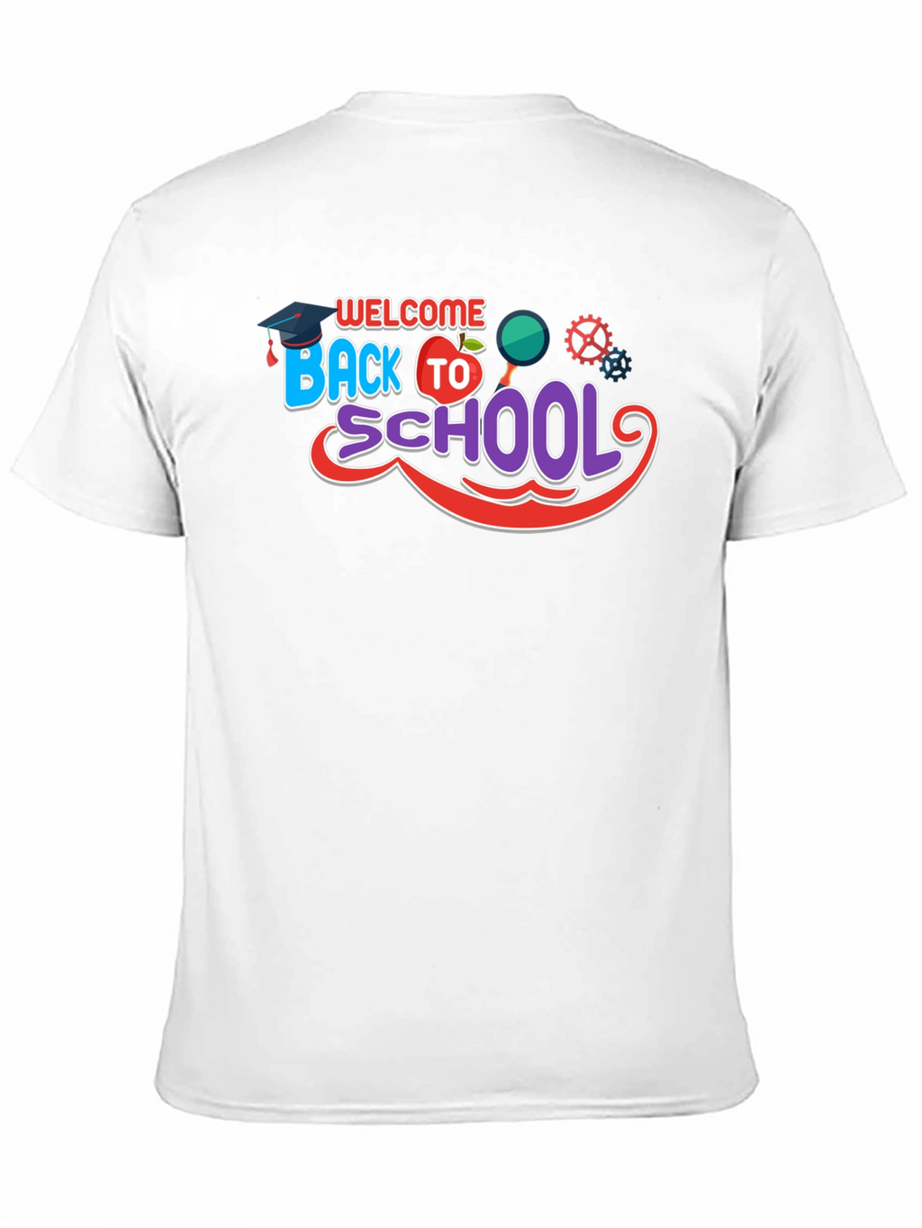 Welcome Back To School Black T-Shirt