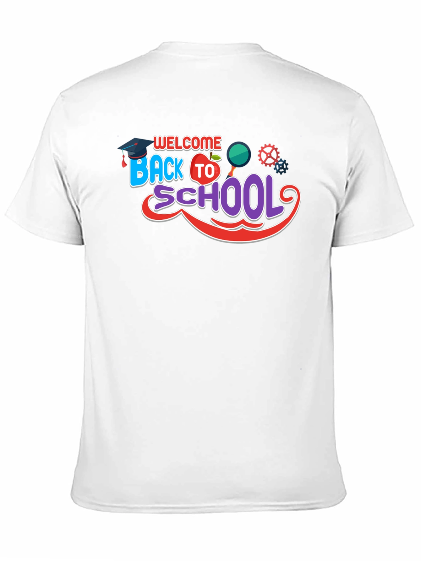 Welcome Back To School Black T-Shirt