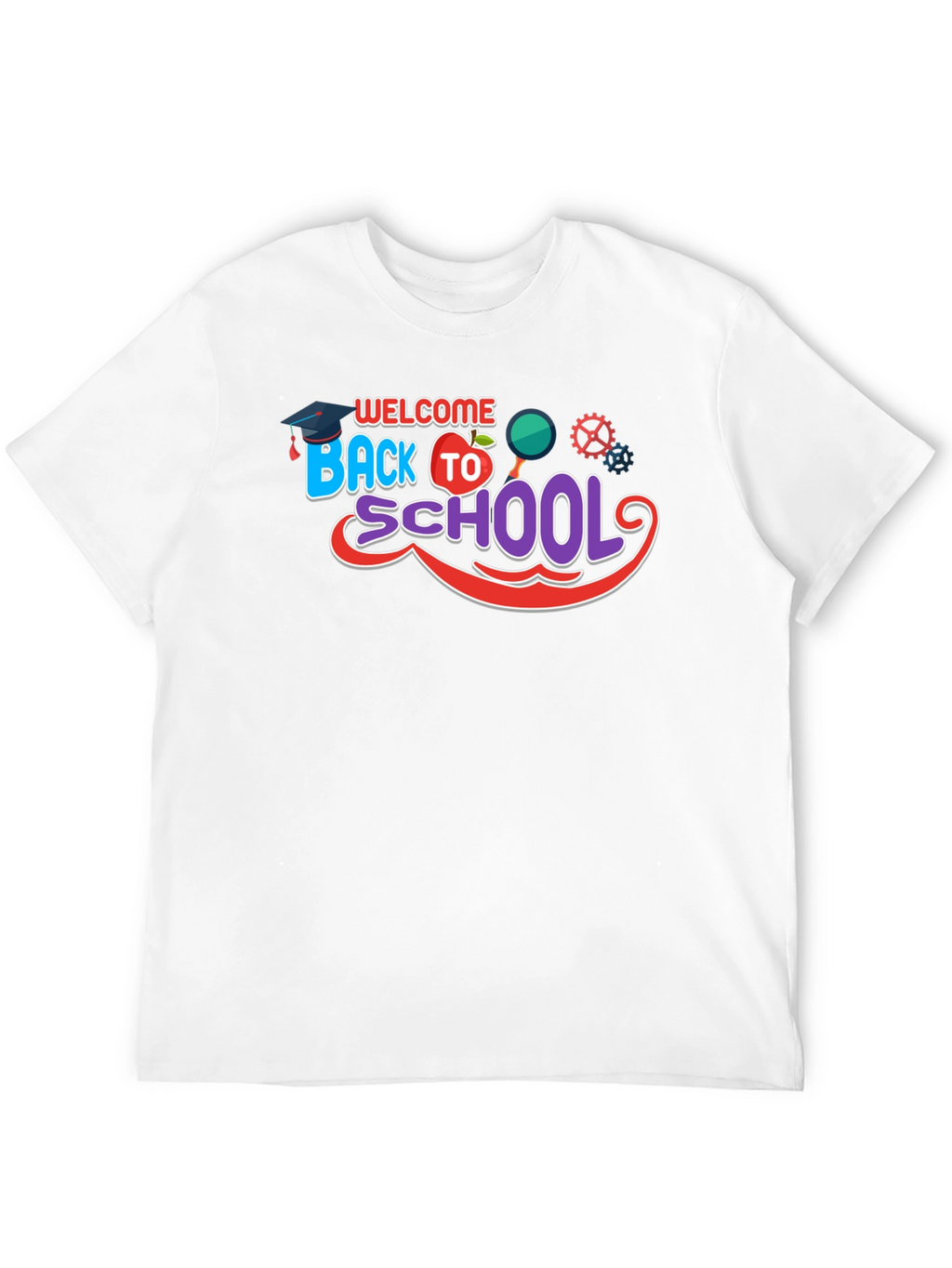Welcome Back To School Black T-Shirt