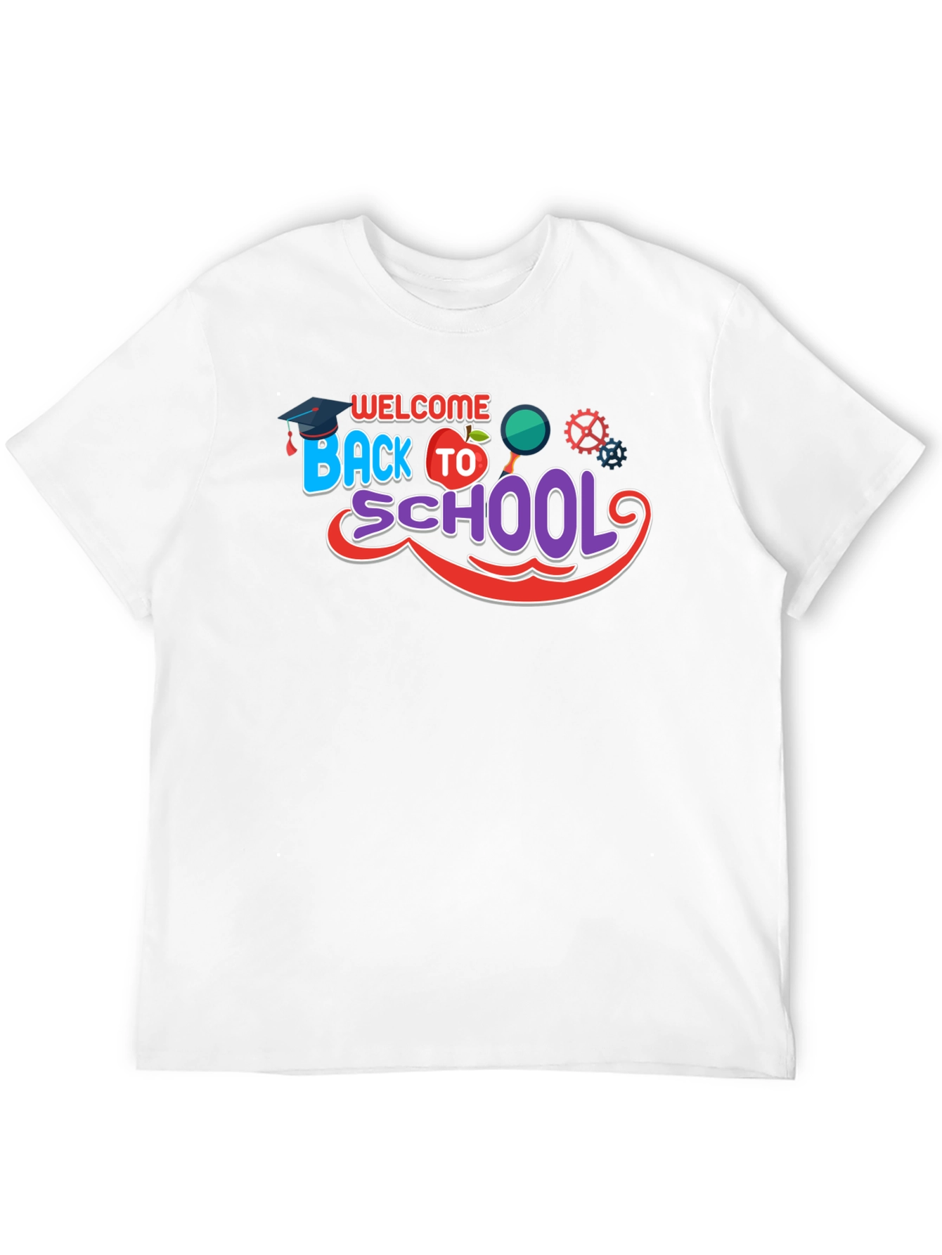 Welcome Back To School Black T-Shirt