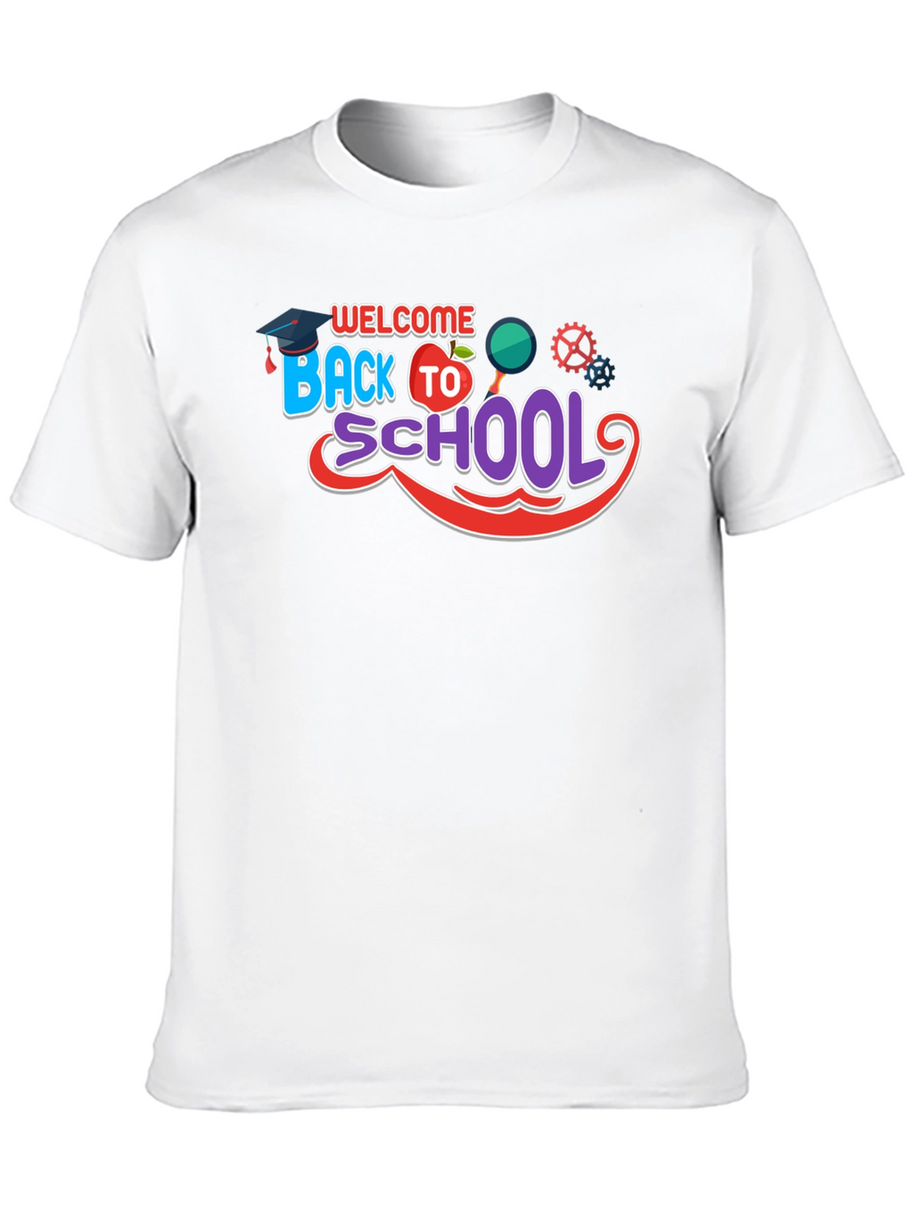 Welcome Back To School Black T-Shirt